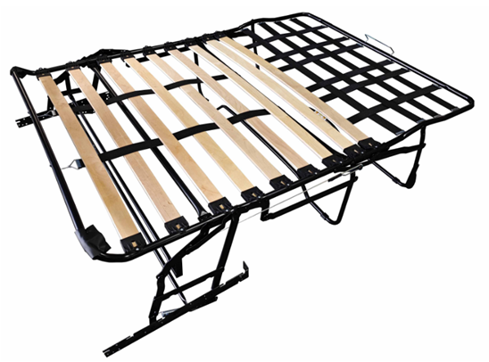 スラット付き 2 つ折りスラット ソファ ベッド メカニズム (2900S#)